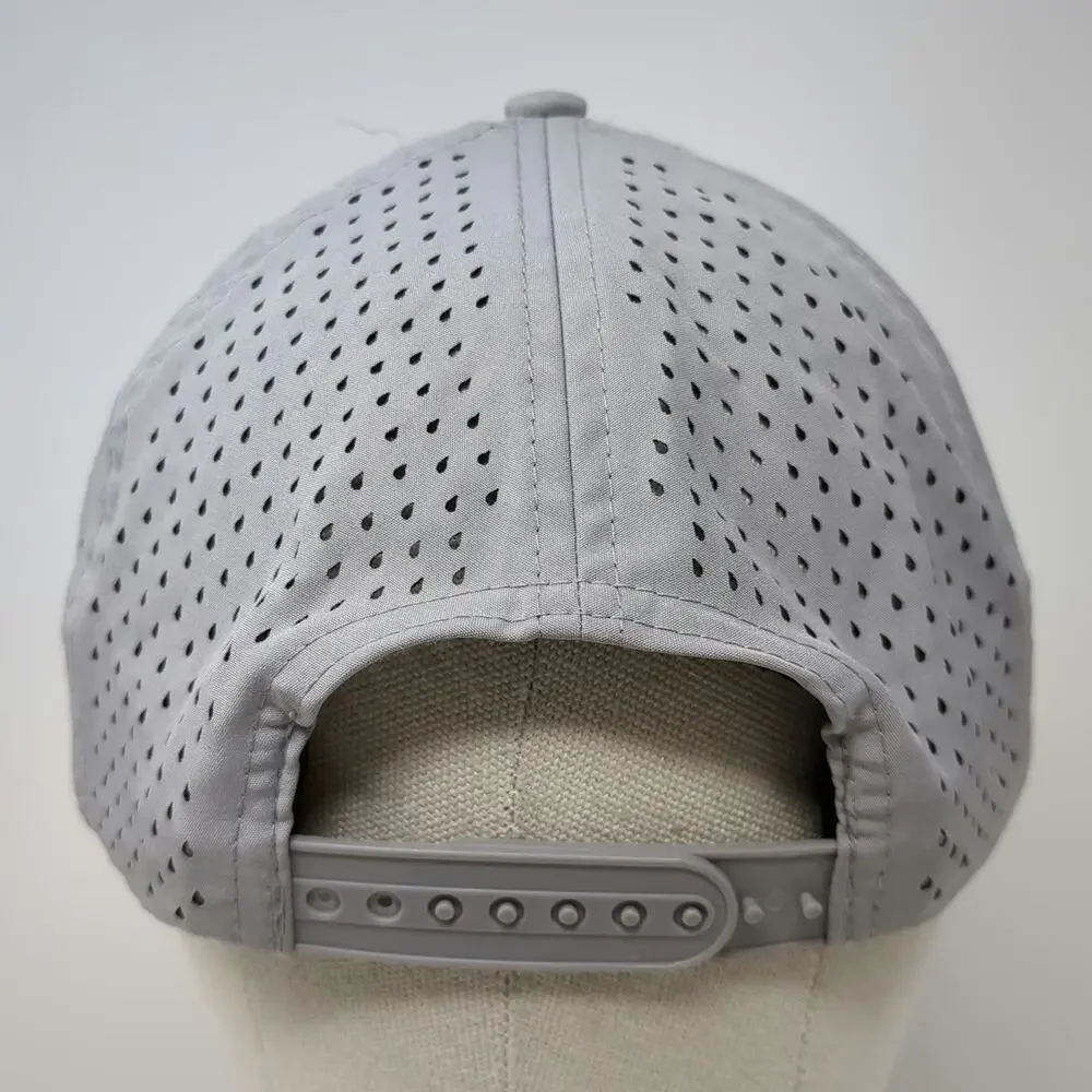Billest Trucker Hat Gray One Size Snapback Pickleball Club USA Perforated Cap
